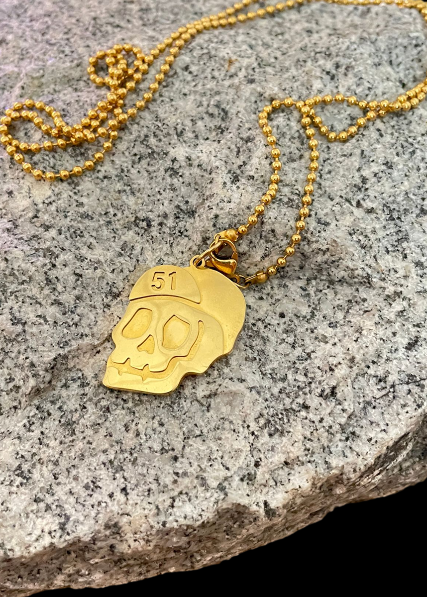 Necklace Skull (big & bad)