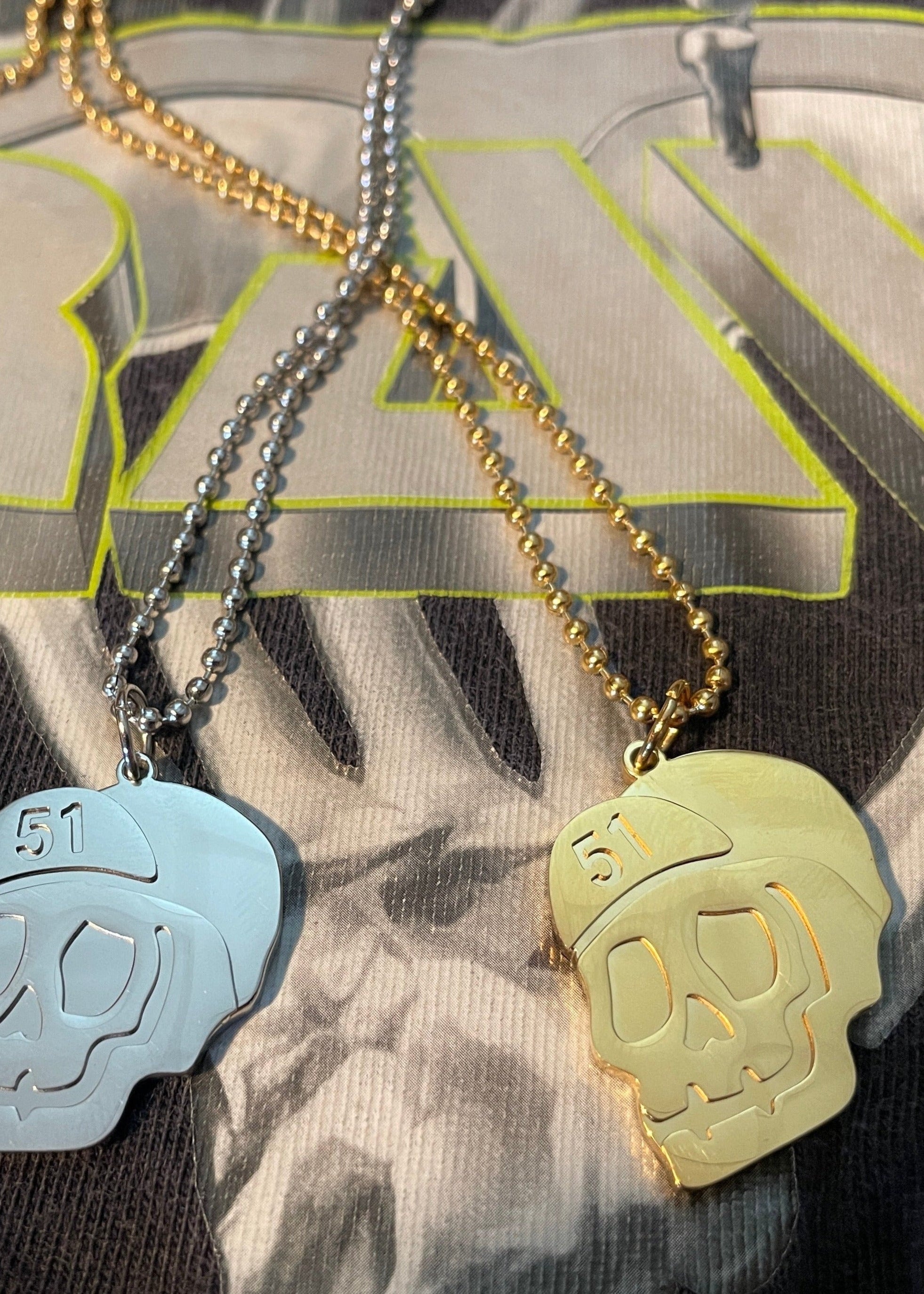 Necklace Skull (big & bad)