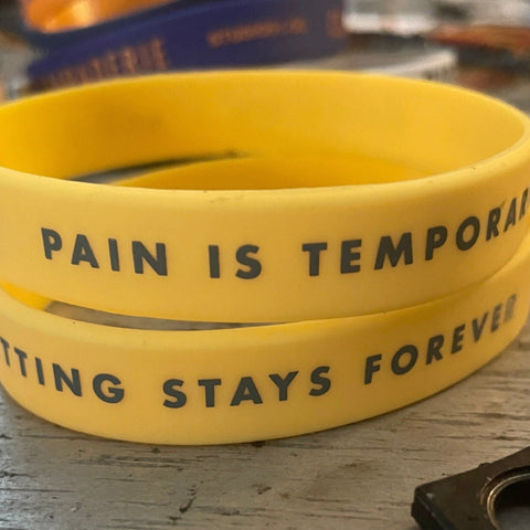 Wristband Pain Is Temporary