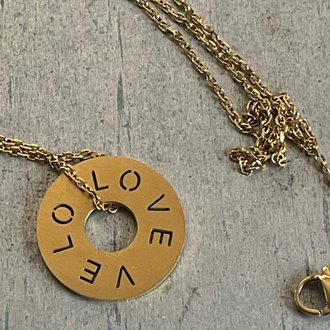 Necklace "Love Velo"
