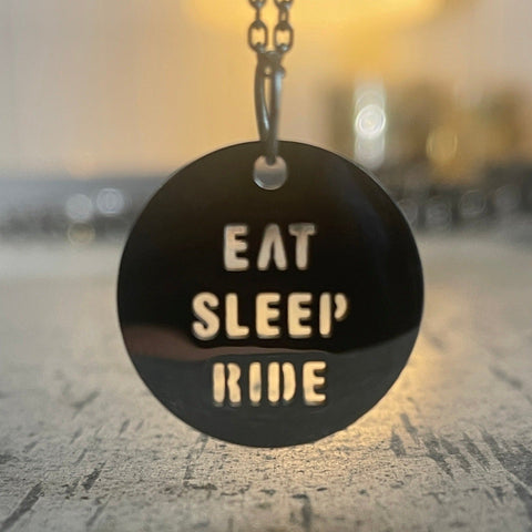 Necklace Eat Sleep Ride