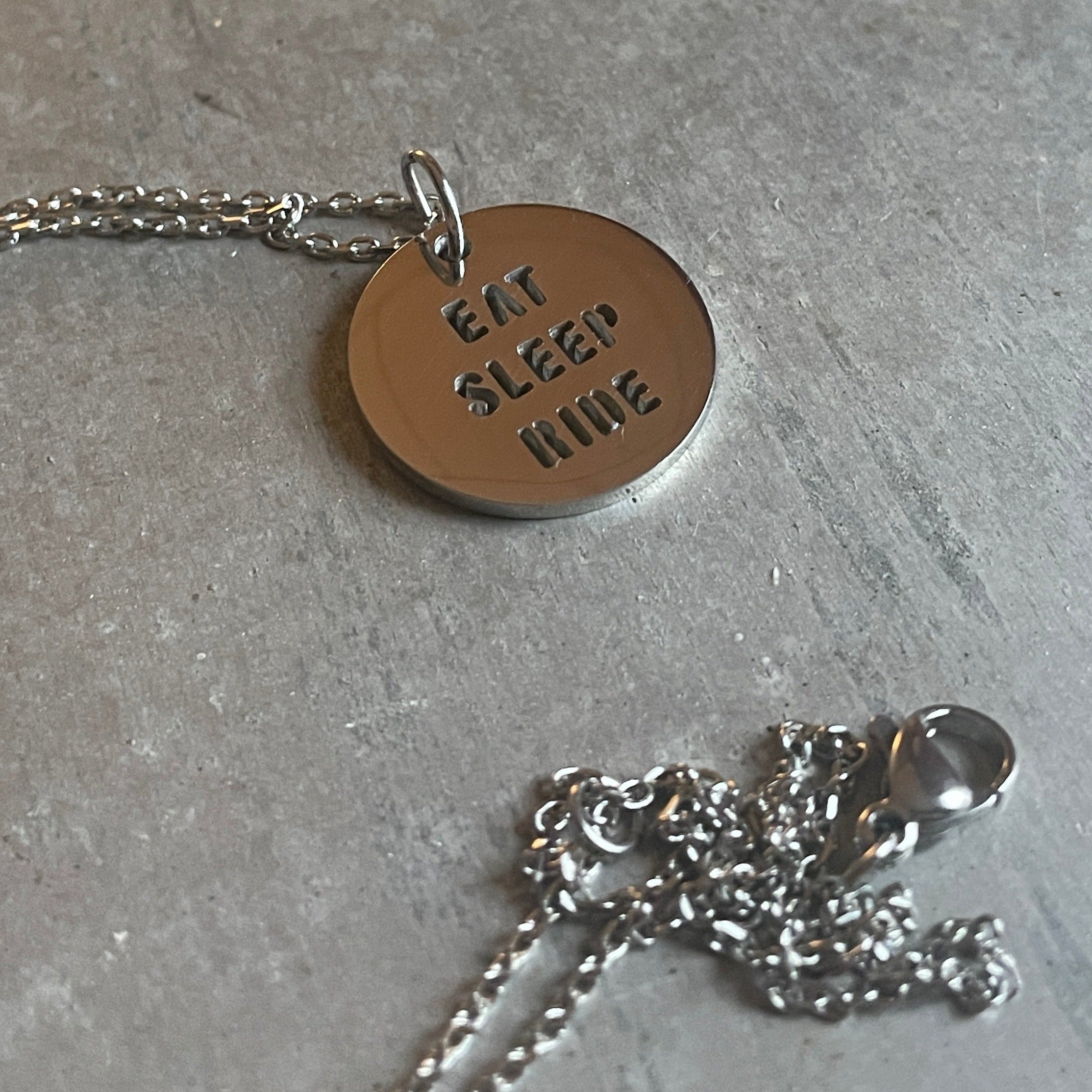 Necklace Eat Sleep Ride