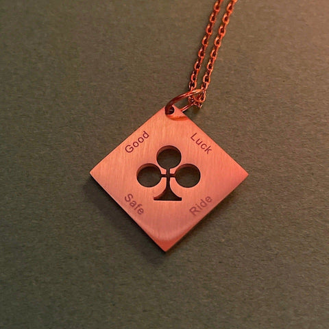Necklace "Clubs Symbol"