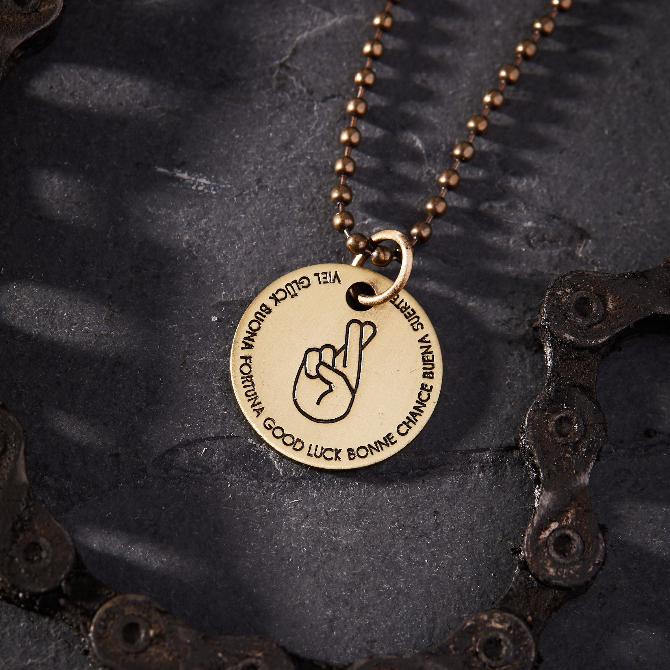 Charm Fingers Crossed