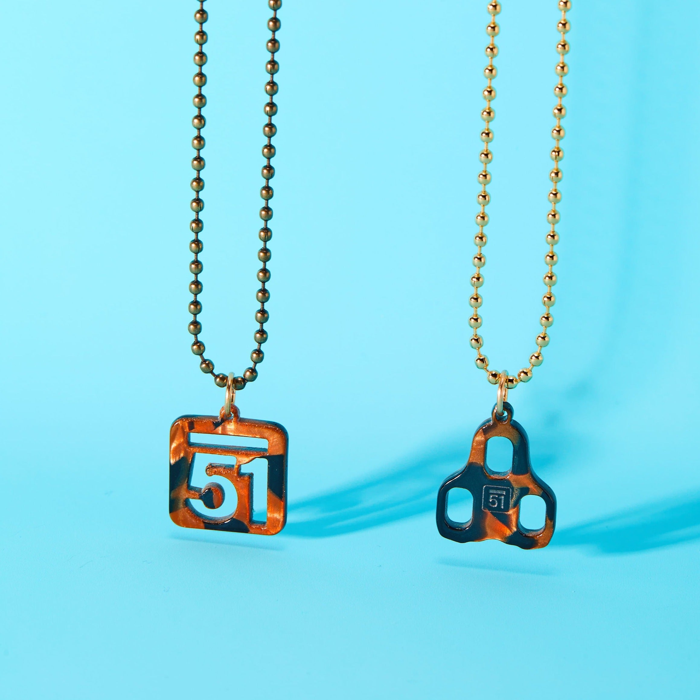 Necklace Dossard 51 Acetate