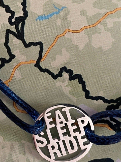 Cord Bracelet "Eat Sleep Ride"
