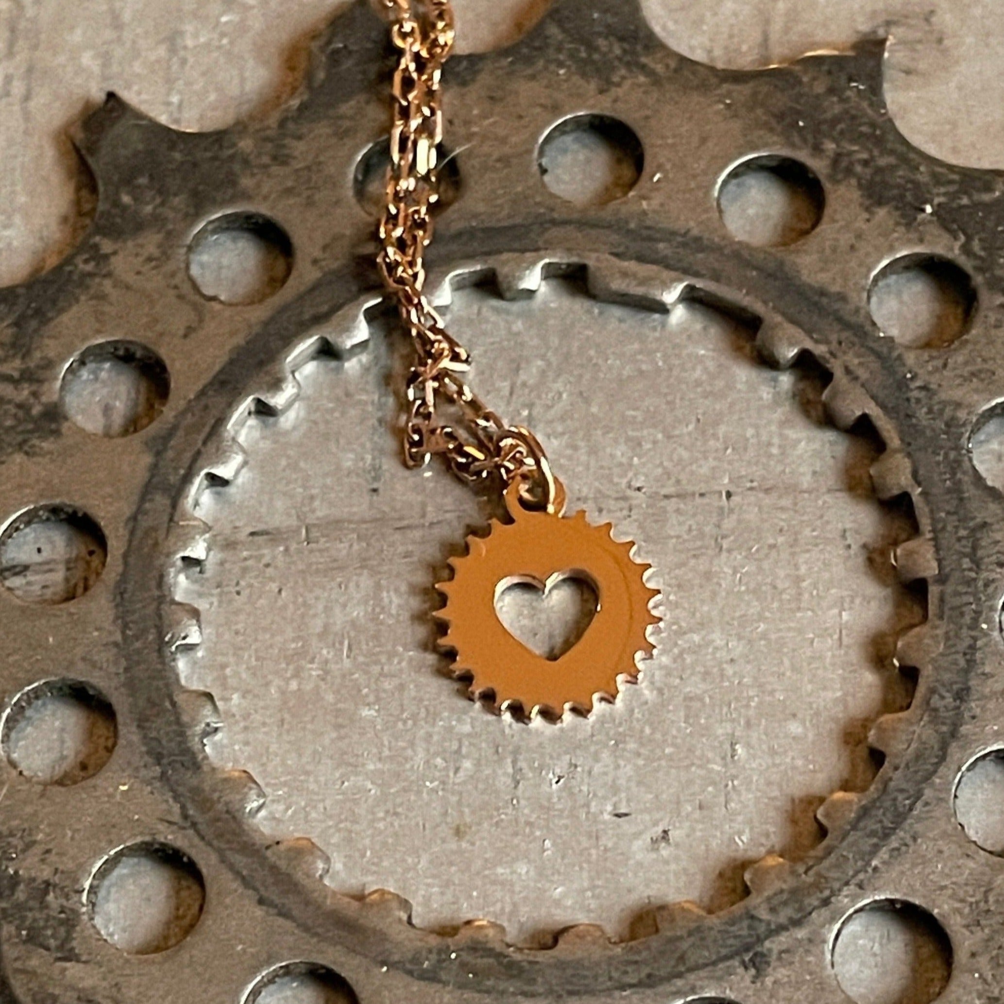 Necklace Crank Heart