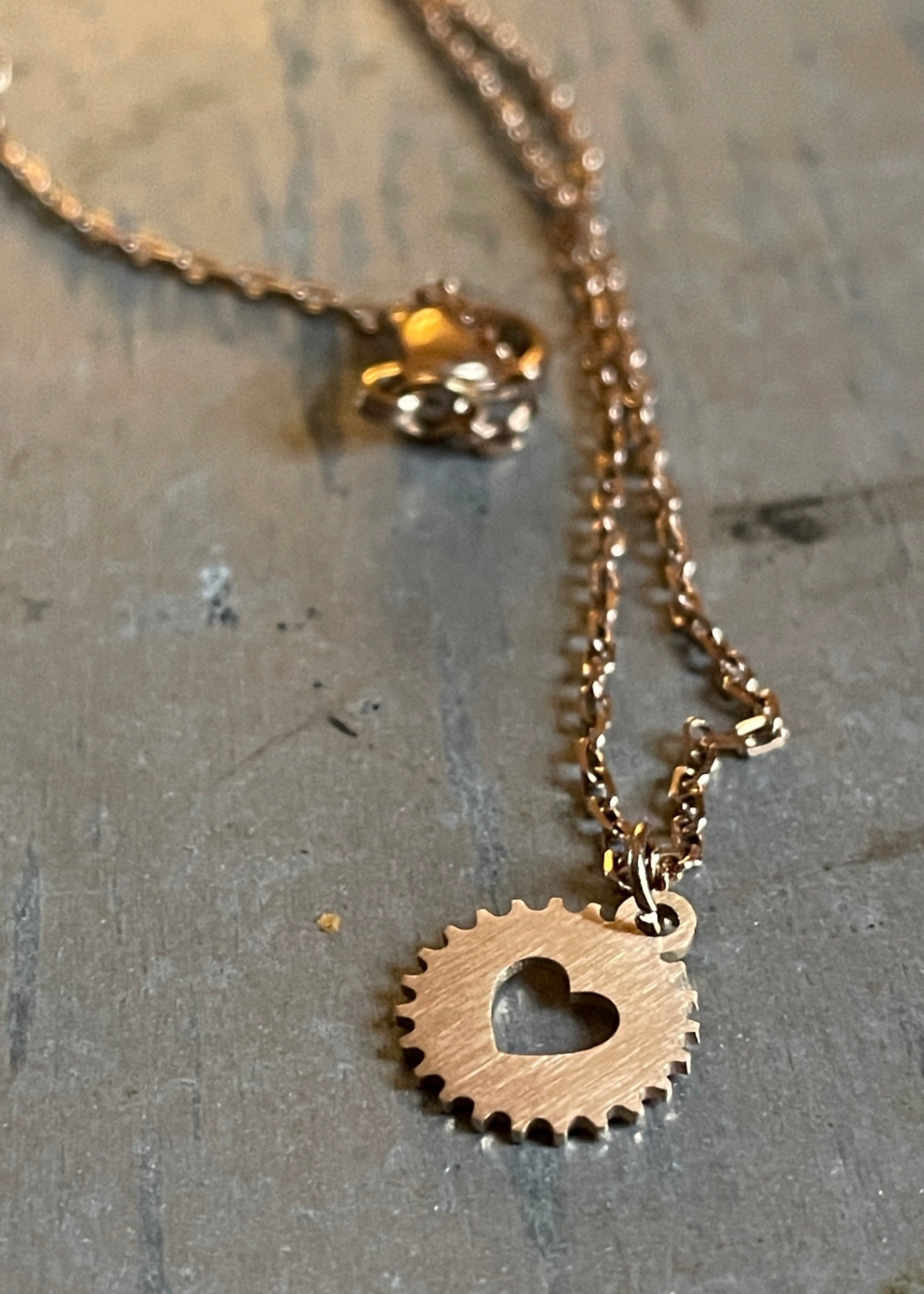 Necklace Crank Heart