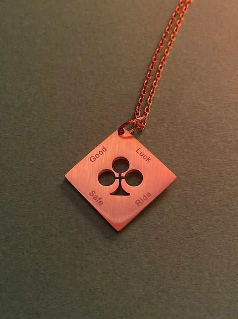 Necklace "Clubs Symbol"